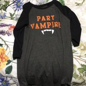 Halloween mid length sleeve shirt